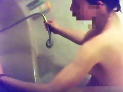 Enthousiasteling, Masturbatie, Douche, Alleen, Bekijker