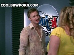 supersized big beautiful women blond hair lady fucks in the radio