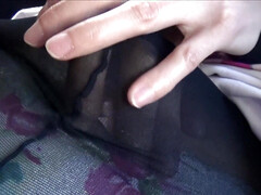 Blasen, Auto, Betrug, Paar, Aufs gesicht abspritzen, Hd, Ehemann, Strumpfhose