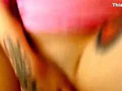 Enthousiasteling, Kont, Grote kont, Blond, Natuurlijk, Gezichtspunt, Kut duiken, Tatoeage