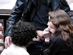 フェラチオ, 茶髪の, バック, ダブル開発, Hd, 自然山雀, 剃毛, オッパイの