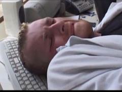 Blasen, Braunhaarige, Handjob, Hardcore, Büro, Sekretärin, Titten