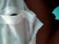 デカパイ, 大学生, オナニー, のぞき
