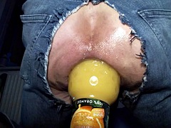 Enthousiasteling, Fles, Seksspeelgoed, Vuisten, Homo, Hardcore, Masseren, Speelgoed