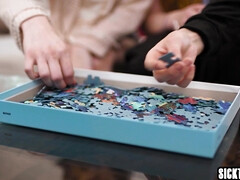 Vingeren, Hardcore, Lesbisch, Likken, Klein, Taboe, Tiener, Trio