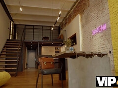 18, 結婚, 彼女, なめる, オマンコ, ロシア人, ティーン, 三人