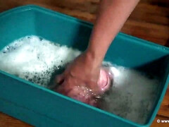 美女, ぽっちゃり, デカパイ, ブロンド, 茶髪の, フェティッシュ, 淫乱熟女, ハメ撮り