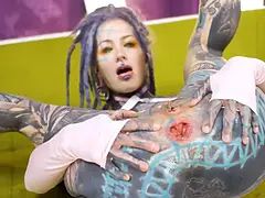 Emo dreadlocks stunner ass fucking only threesome – dual anal, prolapse bloom & gaping