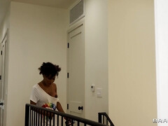 18 jaar, Grote lul, Grote mammen, Pijpbeurt, Zwart, Hardcore, Kut duiken, Trio