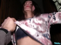 お尻, 茶髪の, イタリア人, 自然山雀, アウトドア, 公共, オマンコ, オッパイの