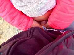 Public cum panties, 4k ultra, cum panties