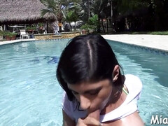 Минет, Брюнетки, Семяизвержение, Член, Секс без цензуры, Хд