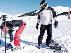 Анальный секс, Черные, Блондинки, Минет, Кончили внутрь, Межрасовый секс, Натуральные сиськи, Стринги