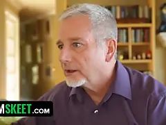 My sex-positive hot teenager nanny let me fuck her