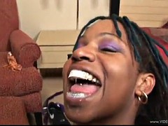 Tetas grandes, Negro, Ébano