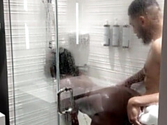 Culo, Tetas grandes, Negro, Polla, Sexo duro, Casero, Tetas naturales, Ducha