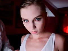 Arsch, Blasen, Hundestellung, Fingern, Rasiert, Dürr, Jungendliche (18+), Titten