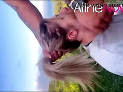 ビーチ, 美人, デカパイ, フェラチオ, 言葉責め, デブ, フェティッシュ, 馬乗り