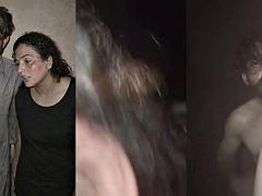 In den arsch, Wohlbeleibte schöne frauen, Grosser arsch, Braunhaarige, Selbstgemacht, Indisch, Reif, Öffentlich