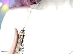 Leie, In den arsch, Asiatisch, Grosse titten, Blasen, Masturbation, Transfrau, Solo
