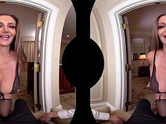 3d, 美女, デカチン, フェラチオ, ハメ撮り, 現実, 驚き, オッパイの