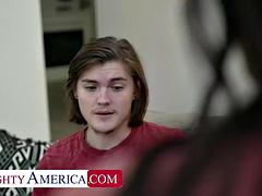 Grosser schwanz, Blasen, Hardcore, Reif, Milf