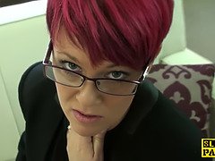 Femme couguar, Mère que j'aimerais baiser, Chatte, Réalité, Rousse roux, Jarretelles