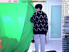 Enthousiasteling, Aziatisch, Pijpbeurt, Sperma, Groep, Koreaans, Masturbatie, Trio