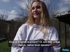 Amateur, Cul, Blonde, Seins naturels, De plein air, Public, Russe, Nénés