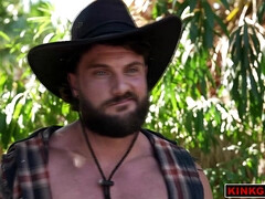 Bondage discipline sadomasochisme, Blond, Gebondenheid, Lul, Dominatie, Vernedering, Straf, Tatoeage