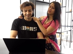 ベッドルーム, 茶髪の, 口内発射, 彼女, インド人