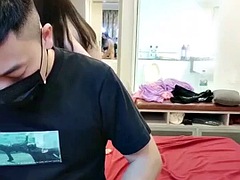 Asiatisch, Grosse titten, Blasen, Chinesisch, Paar, Titten