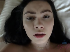 Большие сиськи, Брюнетки, Кончили внутрь, Подружка, Ласковые ручки, Масло, Оргазм, Крошечные