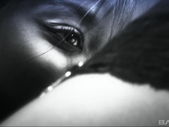 黒人, 茶髪の, イく瞬間, 顔射, 異人種間, 下着