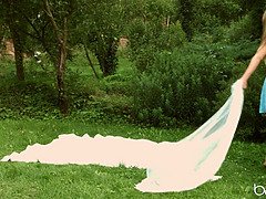 Blondine, Blasen, Hundestellung, Hd, Küssen, Masturbation, Muschi, Reiten