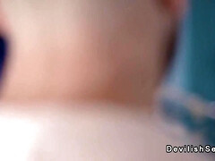 ブロンド, 茶髪の, 巨乳な, チン, エロティック, 女 人男 人, ハードコア, 三人