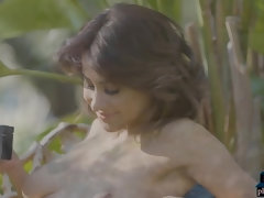 Cul, Nana, Brunette brune, Hd, Solo, Jarretelles, Adolescente, Nénés