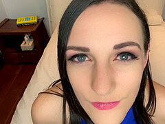 Amateur, Brunette brune, Éjaculer dans la bouche, Fait maison, Mère que j'aimerais baiser