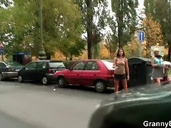 お婆さん, 熟年, 現実, ストッキング