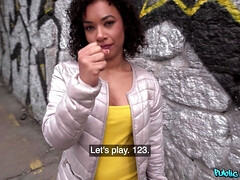 Amateur, Sucer une bite, Brunette brune, Européenne, Faciale, Français, Interracial, De plein air