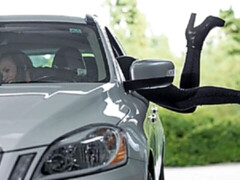 Grote lul, Pijpbeurt, Bruinharig, Natuurlijke tieten, Geschoren, Mager, Tiener, Tieten likken