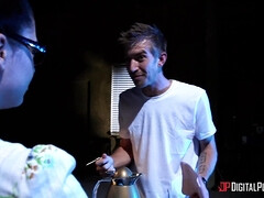 Schwarz, Blasen, Vollbusig, Hd, Natürlichen titten, Muschi, Tätowierung, Titten