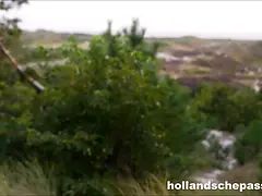 Leie, Grosser schwanz, Blondine, Blasen, Niederländisch, Reif, Im freien, Schlaffe titten