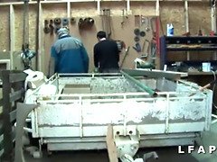 ぽっちゃり, 巨乳な, ぽちゃ, エロ熟女, ヨーロピアン, フランス人, 3p男男女, 乳首