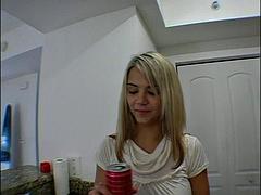 ブロンド, フェラチオ, ハメ撮り