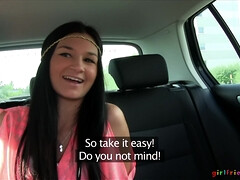 Backseat Slit Eating For Blond Keira