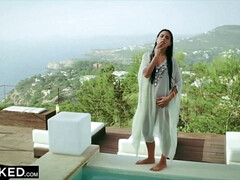 デカチン, 黒人, チン, 小柄, 公共, オマンコ, スペイン人, オッパイの