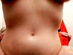 素人, デカパイ, 気狂い, 淫乱熟女, 裸, ハメ撮り, オマンコ, 赤毛