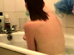 Amateur, Morena, Ducha, Solo, Adolescente, Voyeur