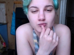 Enthousiasteling, Masturbatie, Alleen, Webcamera